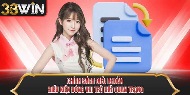 Chính sách điều khoản điều kiện đóng vai trò rất quan trọng
